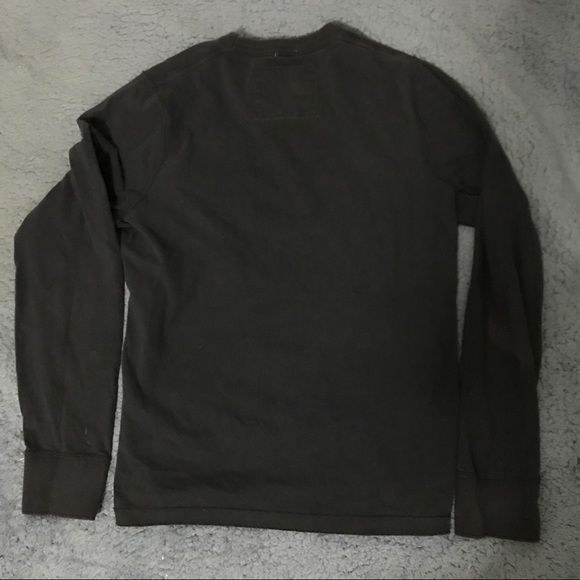 Abercrombie & Fit Dark Navy Long Sleeve Shirt - Picture 8 of 9